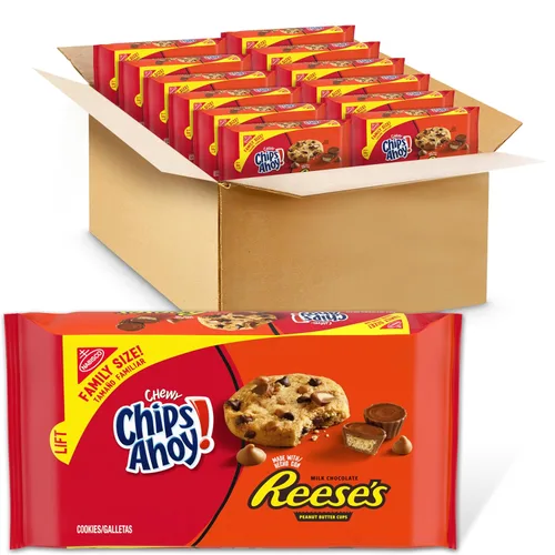Vista 41 de CHIPS AHOY! Chewy Minis - Galletas con chispas de chocolate, paquetes de 12-3 onzas