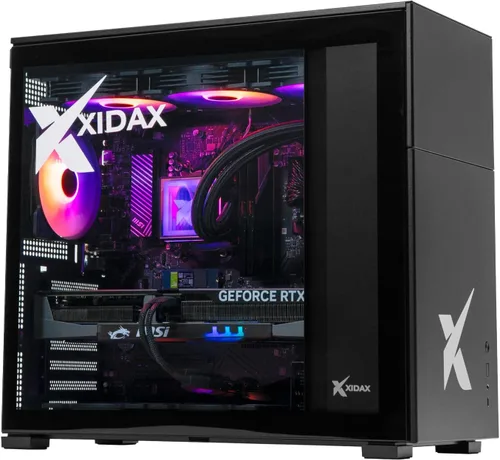 Vista 8 de XIDAX PC para juegos preconstruida, Core Ultra 9 285K, RTX 5090, 64 GB DDR5
