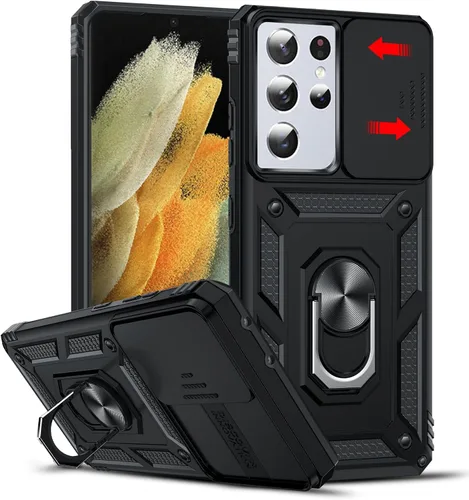 Vista 222 de LeYi Funda para Moto G Stylus 2022 4G (no compatible con 5G), funda para Moto G Stylus con 2 protectores de pantalla, funda protectora de grado Oro