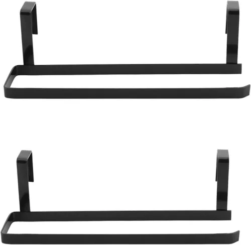 Vista 10 de Soporte para toallas de papel debajo del gabinete, plancha debajo del gabinete, soporte para toallas de papel para cocina, baño, caravana, 9.3 x 4.7