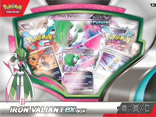 Vista 2 de Pokemon TCG Iron Valiant ex Box