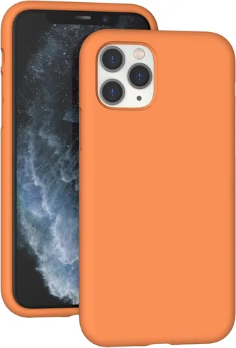 Vista 22 de Funda de silicona líquida compatible con iPhone 12 Pro Max 6.7 pulgadas, funda de gel de protección completa con forro de microfibra, funda