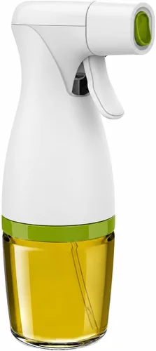 Vista 2 de Prepara rociador del aceite para alimentación sana para la cocina y la parrilla, simplemente niebla, de vidrio