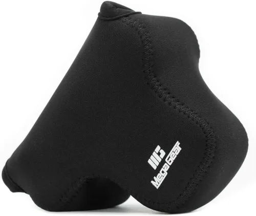 Vista 6 de MegaGear Funda de neopreno ultraligera para cámara compatible con Canon EOS M6 Negro