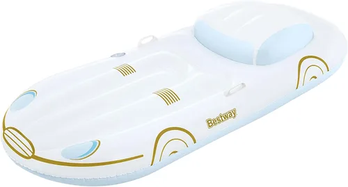 Vista 11 de Bestway H2OGO! Flotadores de piscina de felpa de lujo Salones individuales y dobles y tumbonas para adultos