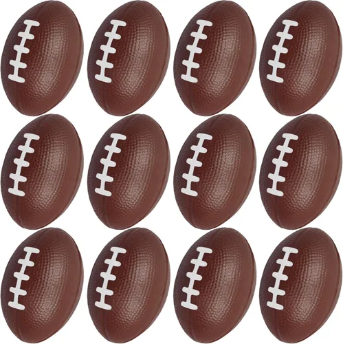 Vista 5 de Minipelotas deportivas para juguete de suvenir de fiesta para niños, balón de fútbol, baloncesto, fútbol, béisbol (paquete de 12). Espuma