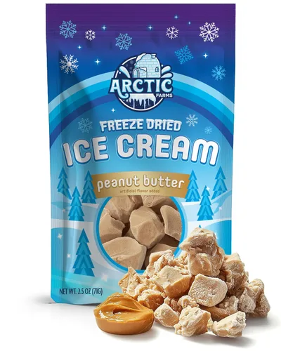 Vista 44 de Arctic Farms Trozos de Helado Liofilizado Empaquetados y en Caja - No se Derrite (1 libra, S'mores)
