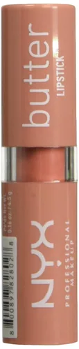 Vista 2 de Lápiz labial NYX Cosmetics con acabado satinado y peso neto de 0.16 onzas, BLS16 Fun