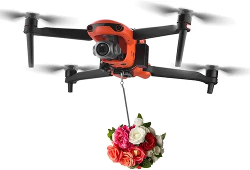 Vista 4 de Dispositivo de entrega de transporte de carga útil Airdrop para EVO II para EVO II Pro, accesorios para drones, propuesta de boda, accesorios de kit