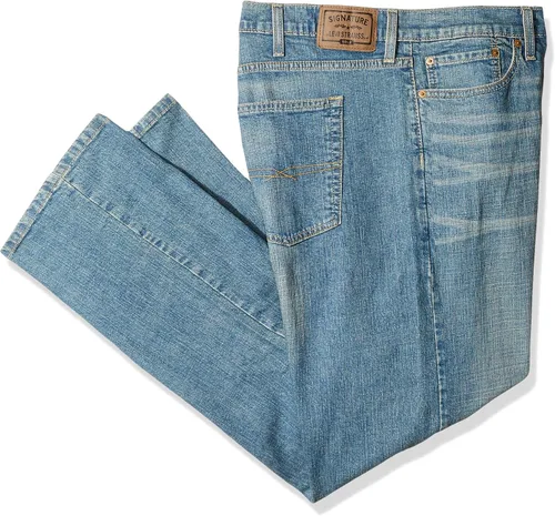 Vista 14 de Signature by Levi Strauss & Co. Gold Label Jeans ajustados y rectos para hombre Riptide