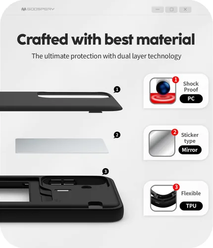 Vista 338 de GOOSPERY Parachoques magnético para puerta compatible con Galaxy S9 Plus, tarjetero tipo billetera con cierre automático por iman, funda protectora