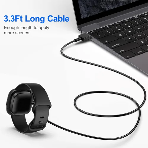 Vista 5 de Cable de Carga de Reemplazo Lettou para Amazfit Active 2/Bip 6