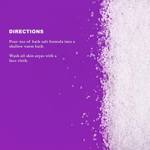 Vista 6 de Massey Medicinals CF Sea Salt Bath Soak: Pure Ocean Luxury para relajantes baños probióticos Candida Freedom Aloe Vera Ácido alfa lipoico