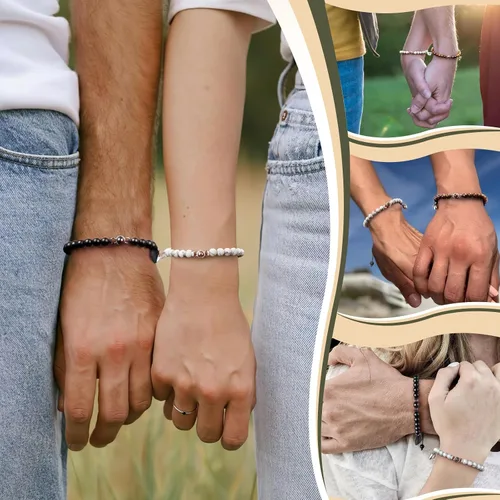 Vista 7 de Personalized Gifts, Custom Link Charm Bracelet with Picture Inside, Customized Birthday Anniversary Christmas Memorial Gifts