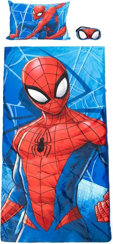 Vista 9 de Jay Franco Spiderman Marvel Zaap - Juego de pijamas de felpa de 3 piezas