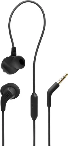 Vista 9 de JBL Endurance Run 2 con cable - Audífonos deportivos impermeables en el oído con cable, sonido JBL Pure Bass, llamadas manos libres, nunca duele.