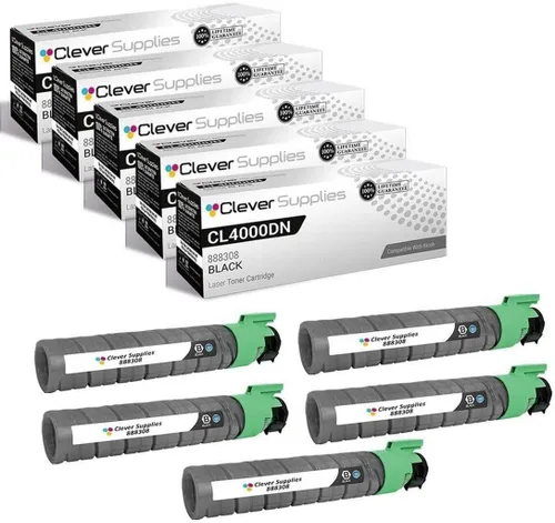 Vista 68 de CS - Cartucho de tóner compatible para Ricoh C220 406046 Color negro láser Aficio SP C220 Aficio SP C220A Aficio SP C220DN Aficio SP C220N Aficio SP