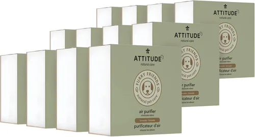 Vista 9 de ATTITUDE Purificador de aire con filtro de carbón activado, ingredientes a base de plantas y minerales, atrapa olores y contaminantes de mascotas