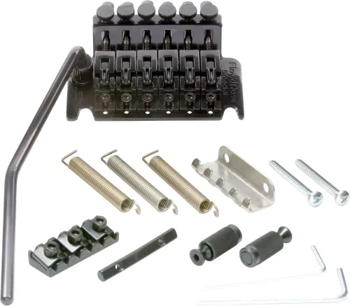 Vista 8 de Puente trémolo Serie especial de Floyd Rose con tuercas R2 Bronce antiguo R2