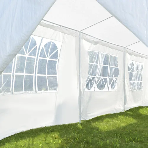Vista 5 de 10'x30' Canopy Fiesta Boda Tienda al aire libre Pesado Gazebo Eventos