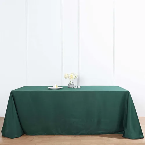 Vista 130 de Efavormart - Mantel redondo de poliéster de 108 pulgadas, 108 pulgadas, para bodas, fiestas, banquetes, restaurantes, color verde manzana