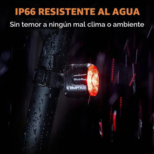 Vista 6 de Bike Rear Light Rechargeable Taillight: Semaho Safety Bicycle Tail Lights for Night Riding