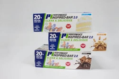 Vista 10 de Performance Inspired Nutrición - Caja mixta de 12 barras de proteína 2.0