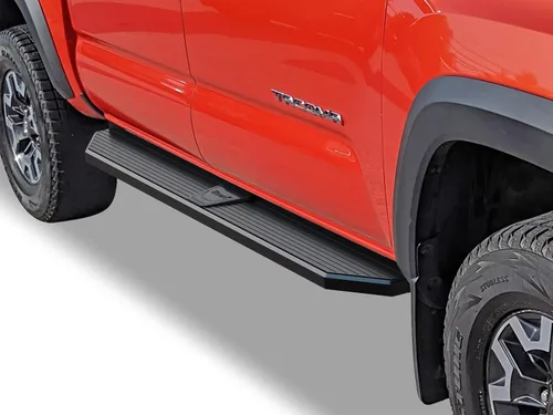 Vista 8 de APS Estribos rueda a rueda de 6 pulgadas compatibles con Toyota Tacoma 2005-2023 doble cabina de 6 pies