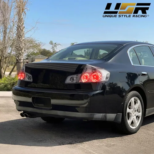 Vista 9 de USR 03-06 VQ Sedan Luz Trasera – Juego de Lámparas Traseras (Izquierda + Derecha) Par - Compatible con 2003-2004 Infiniti G35 4 Puertas Pre-Facelift