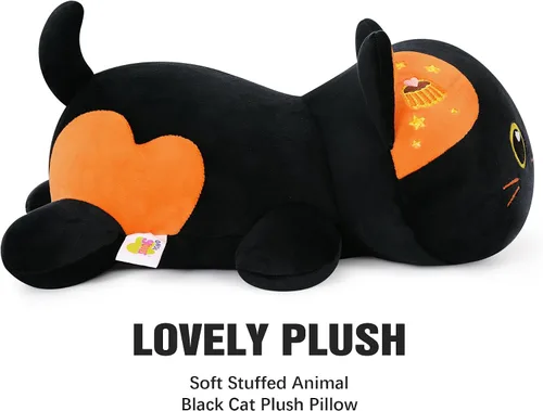 Vista 7 de Onsoyours - Peluche de gato original de 13 pulgadas, peluche de gatito de felpa suave, animal de peluche para niños y adultos, almohada kawaii