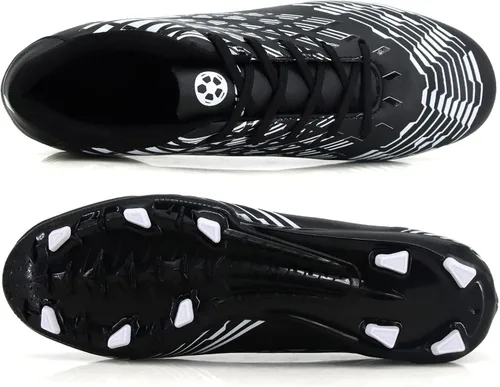 Vista 3 de Juzecx Mens Soccer Cleats FGAG Football Shoes Training Firm Ground Soccer Shoes