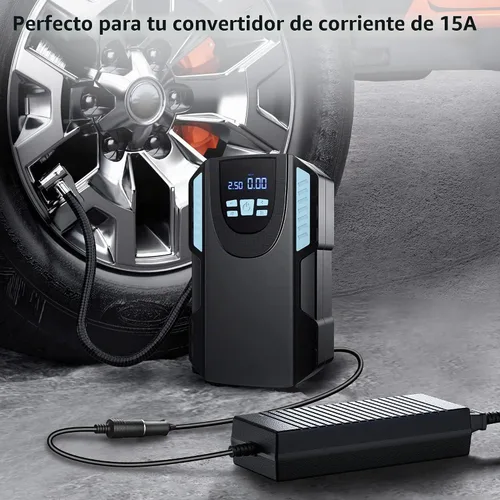 Vista 7 de Convertidor de CA a CC de 180W/15A, convertidor de 110-240V a 12V, adaptador de fuente de energía AC/CC del encendedor de cigarrillos de 7,64 pies