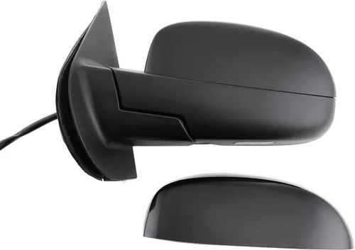 Vista 7 de Kool Vue - Espejo calefactable izquierdo para Chevrolet Silverado 1500 GMC Sierra 1500 2007-2013 plegable eléctrico con luz de señal y lámpara