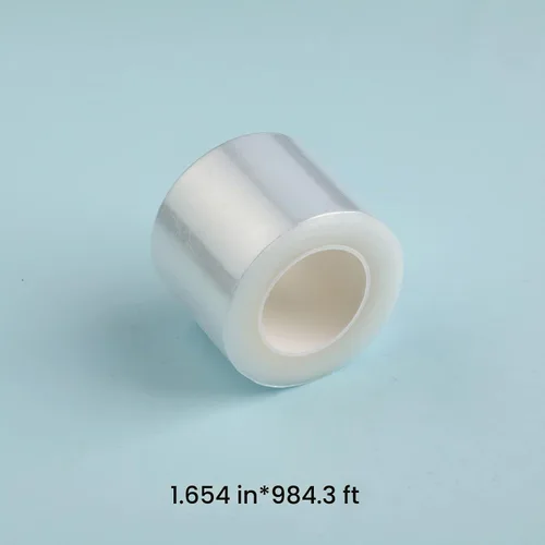 Vista 5 de Charme Princesse Paquete de 2 envolturas de plástico desechables para tatuajes de cejas, 984.3 ft, película conservadora permanente, suministros