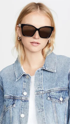 Vista 3 de Balenciaga Gafas de sol vintage cuadradas Dynasty para mujer