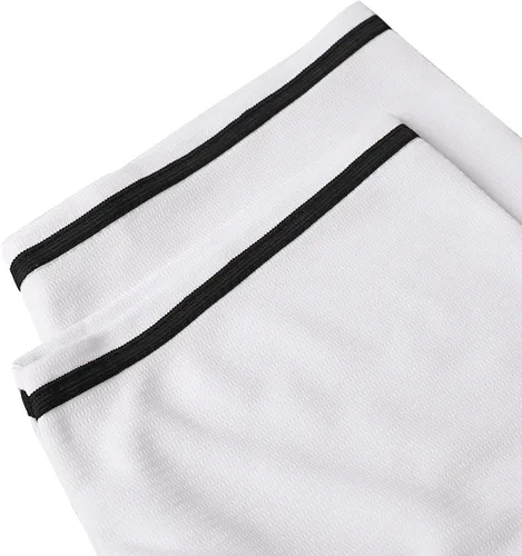 Vista 5 de MESOSPERO Camiseta de béisbol lisa con botones en blanco de manga corta Hipster Hip Hop