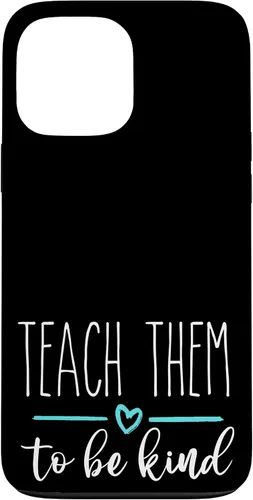 Vista 24 de Rae Inspired Dunn Teach Them to be Kind Teacher Appreciation Case for iPhone 17