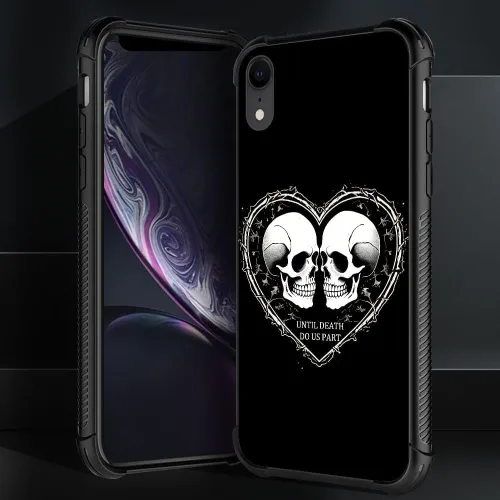 Vista 157 de Funda compatible con iPhone XR, diseño de elefantes africanos para niñas, diseño de patrón a prueba de golpes, antiarañazos, carcasa trasera