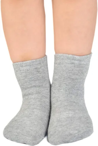 Vista 14 de EPEIUS Calcetines de bebé con empuñaduras para bebés y niños pequeños, calcetines antideslizantes de 6/12 pares