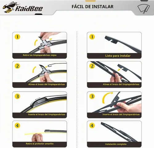 Vista 5 de 26"+21" Limpiaparabrisas con 12" Limpiaparabrisas Trasero de Repuesto Automotriz para Acura MDX 2007 2008 2009 2010 2011 2012 2013 – Calidad OEM