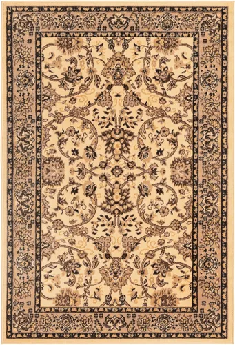 Vista 128 de Unique Loom Sialk Hill Collection - Alfombra de área - Washington (2 pies 2 pulgadas x 3 pies 1 pulgada, rectangular, marrón/negro)