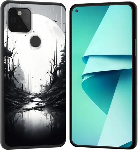 Vista 26 de Funda para Pixel 4 XL, funda de goma de silicona suave a prueba de golpes, funda protectora de cuerpo completo para Google Pixel 4 XL, ciervo