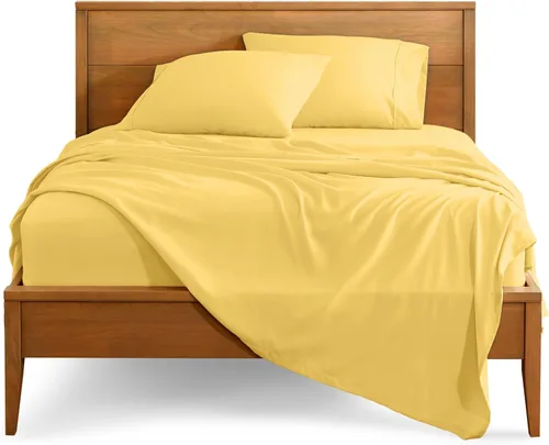 Vista 15 de Bare Home Juego de Sábanas Twin - Sábanas de Cama de Microfibra Ultra-Suave 1800 - Doble Cepillado - Bolsillos Profundos - Ajuste Fácil - Extra