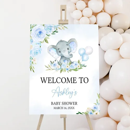 Vista 14 de Baby Shower Signs, Baby Shower Welcome Sign, Girl Woodland Baby Shower Welcome Sign, Pink Floral Woodland Baby Shower Welcome Sign, Welcome to Baby