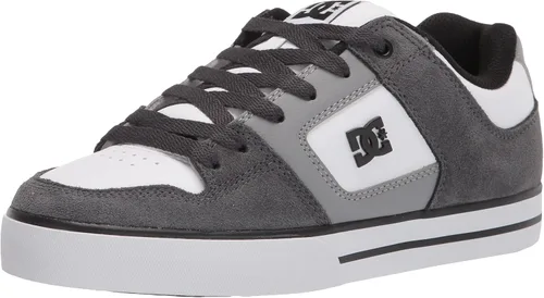 Vista 12 de DC Pureskateshoe - Zapatos de skate para hombre Negro/Negro/Blanco