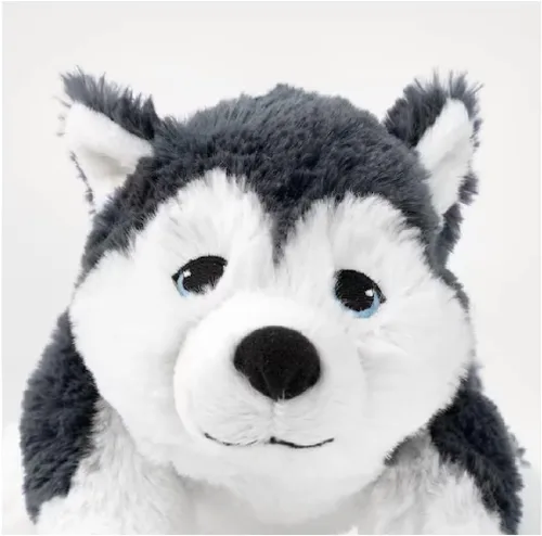 Vista 3 de LIVLIG - Perro de juguete suave / Husky siberiano de poliéster 10 ¼