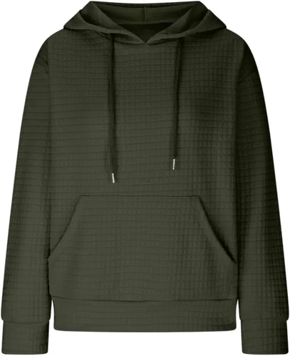 Vista 109 de SHAOBGE Sudaderas con capucha de gran tamaño para mujer, sudaderas con capucha para entrenamiento, suéteres casuales y cómodos trajes de moda