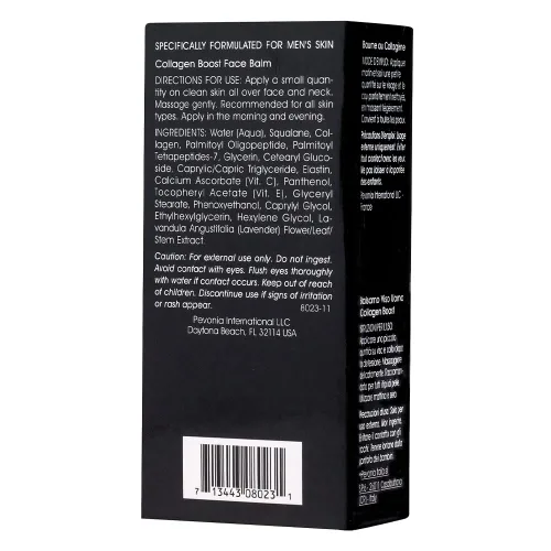 Vista 3 de PEVONIA Bálsamo facial de colágeno Boost para él, 1.7 oz