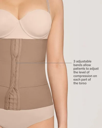 Vista 4 de Leonisa Pinza de compresión colombiana y moldeadora de vientre para mujer
