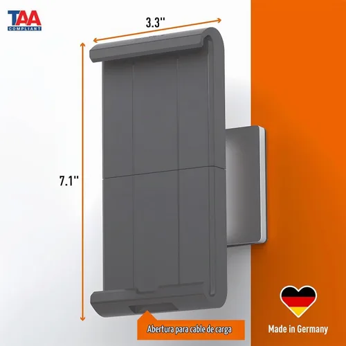 Vista 3 de Durable Soporte para tablet montado en la pared, soporte universal, se